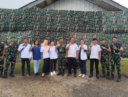 Cegah Dini Penyakit, Yonif TP 808/MM dan PKM Bomberay Gelar Rapid Test untuk Prajurit di Fakfak