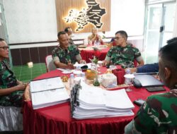 Kunker Tim Itjenad di Kodim 0402/OKI-OI: Pengawasan Optimasi Lahan untuk Kesejahteraan Masyarakat