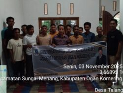 Anggota DPRD OKI Nanda SH Serap Aspirasi Dapil 4, Janji Kawal Aspirasi Masyarakat Talang Makmur, Terutama Pembangunan dan Perbaikan Infrastruktur Jalan