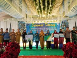 Pelayanan Lengkap Warnai Kunjungan TP PKK Kabupaten OKI di Pangkalan Lampam