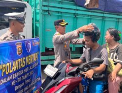 Operasi Zebra Musi 2025, Polres Muara Enim Hadirkan Polisi Menyapa