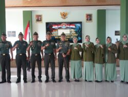 Perkuat Soliditas, Kodim 0402/OKI-OI Gelar Sertijab Perwira dan Sambut Personel Baru