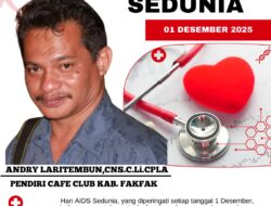 Paguyuban Cafe Club Fakfak Gaungkan Kesadaran HIV/AIDS di Hari AIDS Sedunia 2025