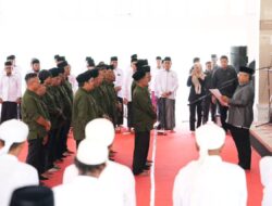 Bupati Askolani Kukuhkan Pengurus MUI Banyuasin dan GANAS ANNAR Banyuasin Masa Khidmat 2025–2030