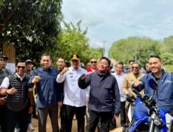 Sekda Banyuasin Bersama Gubernur Sumsel Tinjau Jalan Palembang Tulung Selapan
