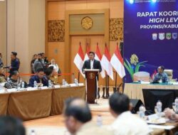 Gubernur HD :  Sinergitas Bentuk Citra Positif Bagi Inflasi dan Perkembangan Ekonomi Sumsel