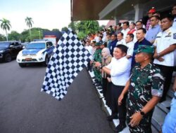 Respon Cepat Bantu Korban Bencana Aceh dan Sumbar, Gubernur HD Lepas 23 Unit Kendaraaan Bantuan Logistik