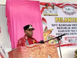 DPC Barisan Merah Putih Fakfak Resmi Dilantik, Ini 5 Pesan Wakil Bupati Fakfak