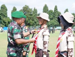 Dandim 0808 Blitar Dampingi Danrem 081/DSJ Buka Persami KKRI di Yonif 511/DY