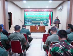 Wujudkan Lingkungan TNI Bersih Narkoba, Kodim 0808/Blitar Laksanakan P4GN