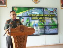 Kodim 0402/OKI-OI Gaungkan Komsos Kreatif 2025, UMKM OKI–OI Jadi Motor Inovasi Daerah