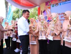 Gubernur Sumsel Hadiri dan Meriahkan HUT ke-26 DWP Sumsel, Tekankan Peran Strategis Perempuan dalam keluarga