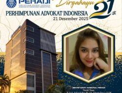 Raden Ayu Widya Sari, SH., MH. Ucapkan Dirgahayu ke-21 PERADI