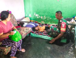 Wujudkan Generasi Sehat, Babinsa Tawangsari Kawal Percepatan Penurunan Stunting di Wilayah Garum