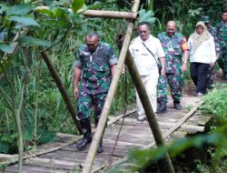 Kasdim 0808/Blitar Dampingi Danrem 081/DSJ, Tinjau Lokasi TMMD ke 127 TA. 2026 di Kab. Blitar