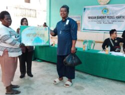 670 Paket Bansos Disalurkan di Fakfak, Yayasan Bangkit Peduli Rakyat Sasar Warga Rentan