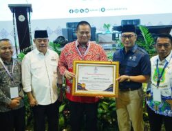 Sekda Banyuasin Terima Penghargaan BKN Kabupaten yang Siap Terapkan Manajemen Talenta 