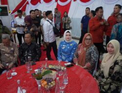 Wakil Wali Kota Pagar Alam Hj Bertha, Menghadiri Deklarasi Indonesia Bersih dari Narkoba