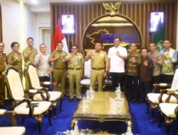 Gubernur Sumsel Terima Audiensi Bupati OKU Selatan, Bahas Infrastruktur dan Pembangunan Daerah