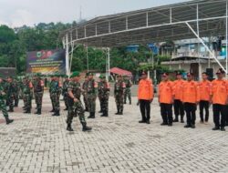 Korem 182/JO Gelar Apel Siaga Perkuat Kesiapsiagaan PRCPB Hadapi Potensi Bencana dan Tegaskan Kesiapan Hadapi Ancaman Alam di Papua Barat