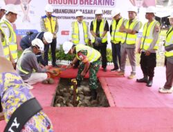 Dorong Perekonomian Rakyat, Forkopimda Kab. Blitar Hadiri Peletakan Batu Pertama Pembangunan Pasar Kesamben