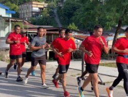 Letkol Inf Wahlin Rahman: Jaga Stamina Prajurit, Kodim 1803/Fakfak Rutin Gelar Pembinaan Fisik