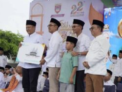Ribuan Warga Hadiri Tabligh Akbar Ust. Das’ad Latif, Hari Jadi OKU Timur ke-22 Penuh Syukur dan Doa