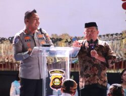 Pergelaran Wayang Kulit “Polres OKI Hadir” Pererat Silaturahmi Bersama Masyarakat