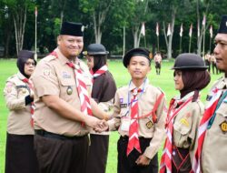 Buka Jambore Cabang V Banyuasin 2026, Sekda Pesan Hal Ini
