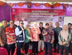 Wakil Bupati Banyuasin Netta Indian Hadiri Musrembang Kecamatan Air Kumbang