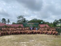 Kodim 0402/OKI-OI Laksanakan Persami KKRI di Kecamatan Lempuing