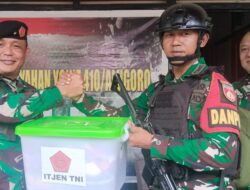 Didampingi Kasrem 182/JO, Itjen TNI Tinjau Pos Yonif 410/Alugoro di Fakfak, Pastikan Kesiapan dan Disiplin Prajurit