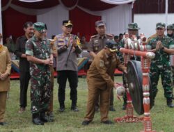 Wujudkan Sinergi Membangun Desa, TMMD ke-127 Kodim 0808/Blitar Resmi Dibuka di Gandusari