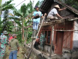 Mbah Sutrisno Senang Rumahnya di Bongkar Satgas TMMD Kodim 0808/Blitar