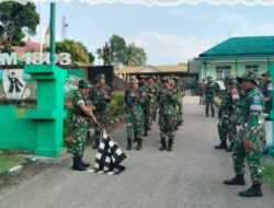 Perkuat Fisik dan Mental, Hanmars 10 KM Jadi Tolok Ukur Ketahanan Personel, Dandim 1803/Fakfak: Pentingnya Fisik Prima Prajurit