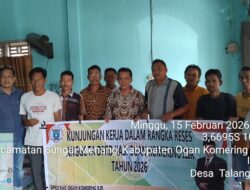 Nanda SH Serap Urgensi Jalan Poros dan Ketahanan Tani di Sungai Menang