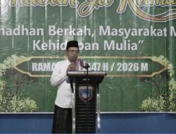 Safari Ramadan Bupati OKU Timur di Masjid Nurul Hidayah: Angka Harapan Hidap Capai 72 Tahun, Warga Diajak Perkuat Akhlak Mulia