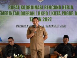 Wako Ludi Oliansyah Menghadiri Rapat RKPD Kota Pagat Alam TA 2027