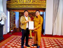 Bupati Muba HM Toha Tohet Paparkan dan Serahkan Usulan BKBK 2026 ke Gubernur Sumsel