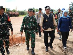 Perkuat Kemanunggalan TNI-Rakyat, Program TMMD ke-127 di Banyuasin Sukses Digelar