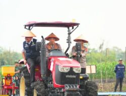 Kapolri Pimpin Tanam Raya Jagung Kuartal I 2026 di Ogan Ilir