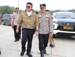 Kapolda Sumsel Melaksanakan Pengecekan Jalur Tol Kapal Betung
