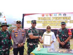 Penutupan TMMD ke-127 Kodim 0808/Blitar, Wujud Sinergi TNI dan Rakyat Bangun Desa
