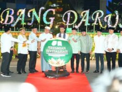 HDCU Resmikan Tugu Cempako Telok Bundaran Air Mancur, Ikon Baru Sekaligus Ruang Publik Masyarakat Palembang