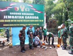 Ground Breaking Jembatan Garuda di Banggle, Bukti Nyata Kehadiran Negara untuk Rakyat