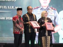 Wakil Bupati Ogan Ilir Hadiri Upacara Lepas Sambut Komandan Korem 044/Gapo