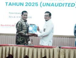 Bupati Banyuasin Serahkan LKPD Tahun 2025