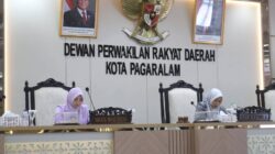 Hj Bertha Menghadiri Rapat Paripurna IV Sidang ke-I, Pembahasan Renja DPRD Kota Pagar Alam TA 2027