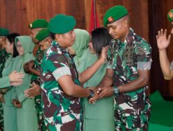 Tegakkan Disiplin dan Profesionalisme, Kasrem Pimpin Upacara Kenaikan Pangkat Prajurit serta Pelepasan Personel Korem 182/JO