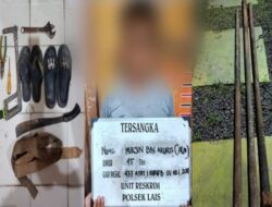 Polsek Lais Berhasil Ungkap Kasus Curat di Area Cluster UPT Medco Energy Kaji Semoga